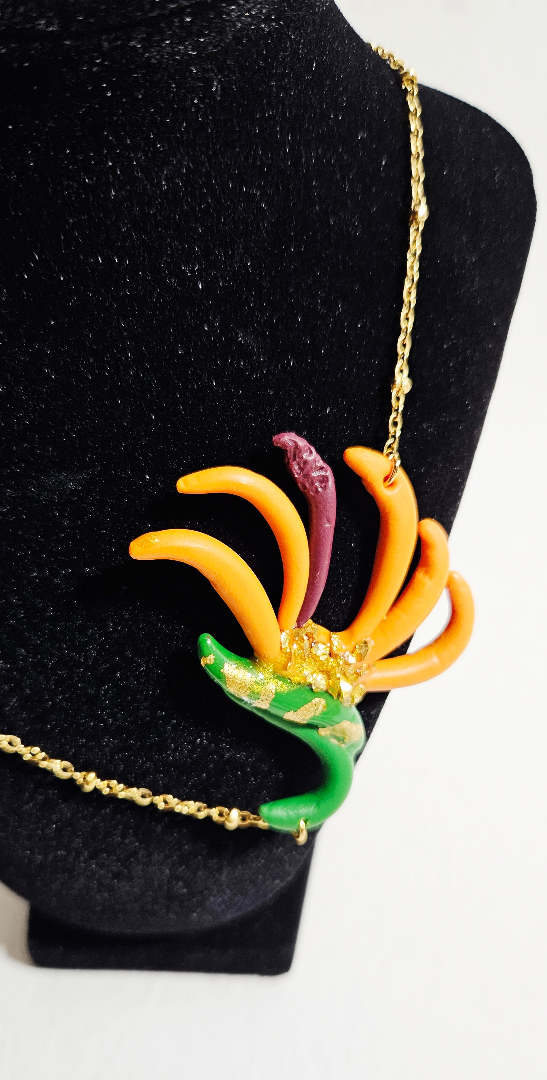 Collier Oiseau Du Paradis